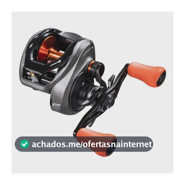 Carretilha Marine Titan Bg Pro 2 8000 Big Game Cor Igual A Foto Lado Da Manivela Esquerdo