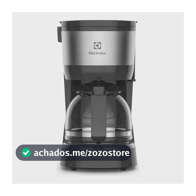 Cafeteira elétrica Electrolux inox filtro permanente removivel corta pingos capacidade 600ml 15 xicaras função manter aquecido sistema ECM10