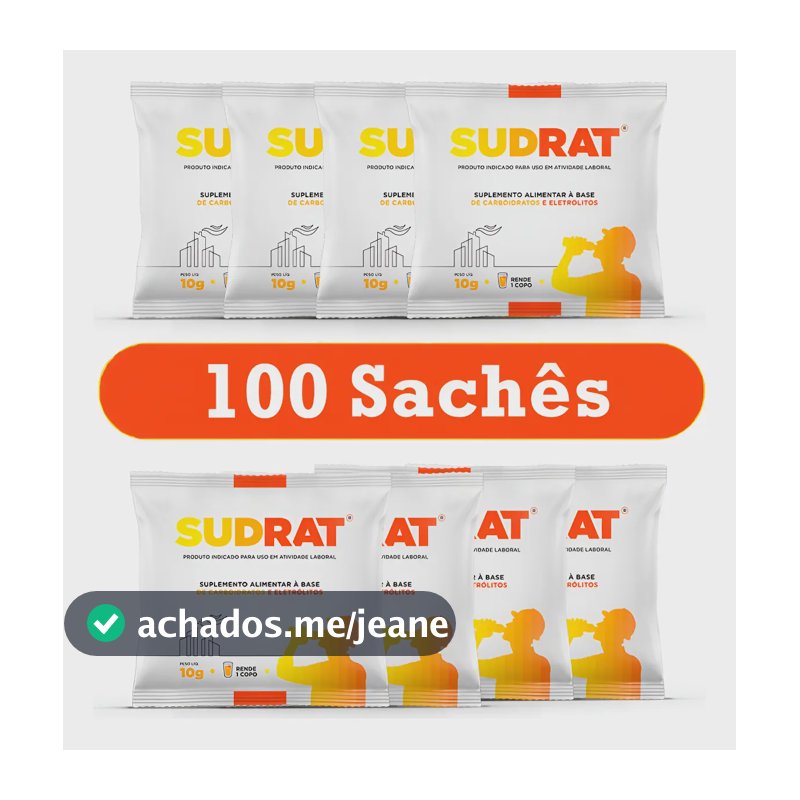 Repositor Sudrat Iso Uva 10g 100 Sachês Sem Glúten Vegano