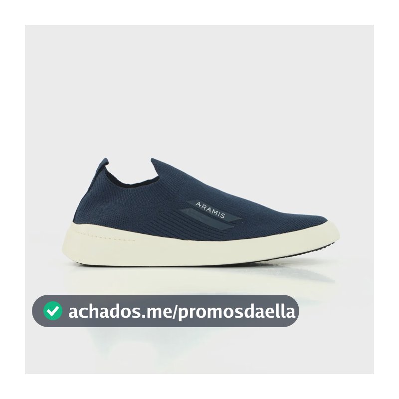 Tênis Aramis Journey Sand Confortável Macio Sofisticado Azul-marinho 41 Br