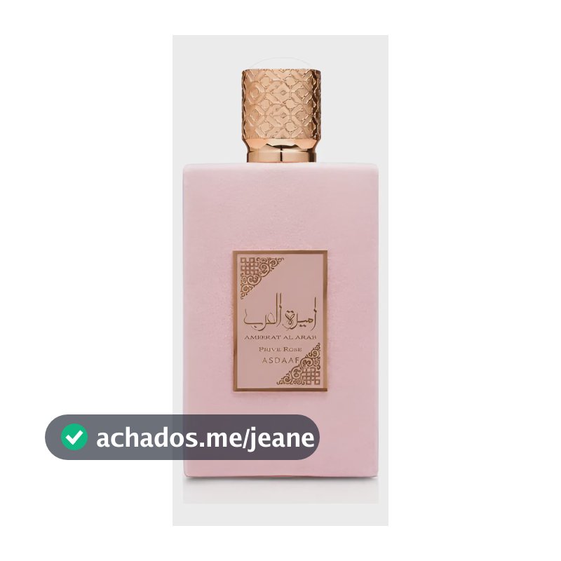 Perfume Árabe Lattafa Ameerat Al Arab Privé Rose Edp 100ml