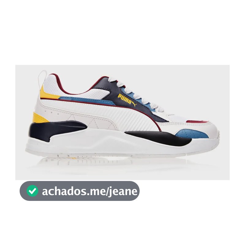 Tênis Masculino X-ray 2 Square Puma Feather Gray-puma White-parisian Night-deep Dive Liso 42