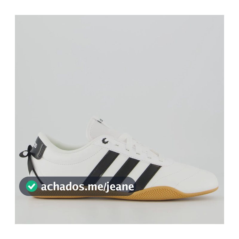 Tênis Branco E Preto adidas Grand Court Lo Juvenil Branco - 38,0 Br