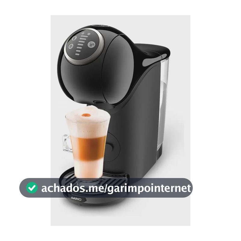 Cafeteira Nescafé Dolce Gusto Arno Genio S Plus Preto Cápsulas
