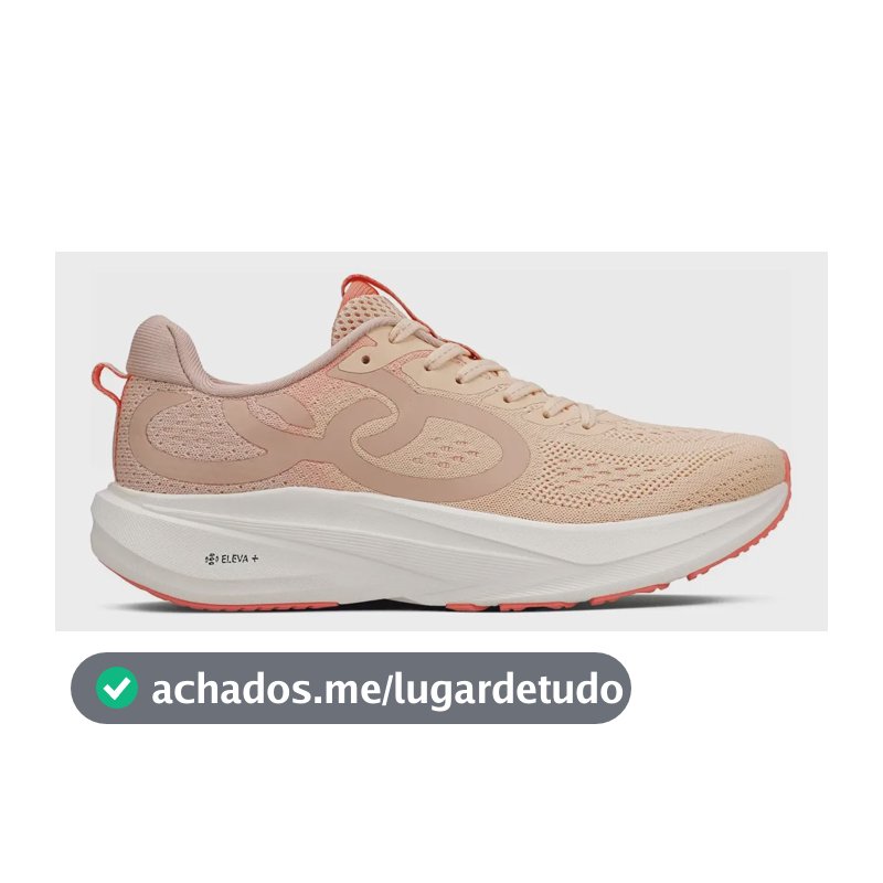 Tênis Feminino De Corrida Respirável Challenger 6 Olympikus Salmão 38 Br