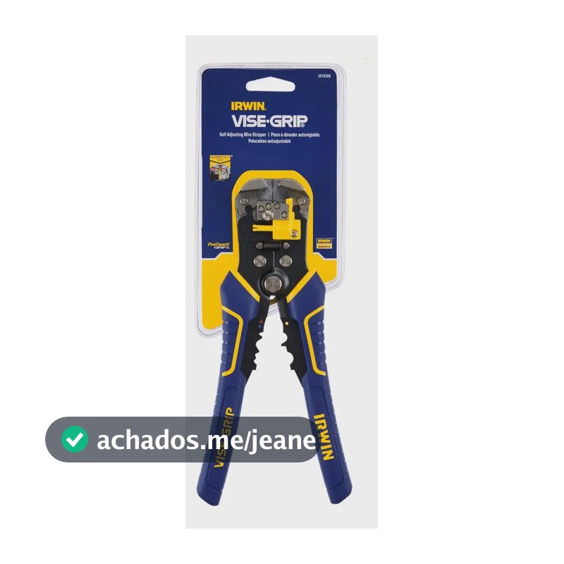 Irwin Alicate Desencapador Para Fios Com Ajuste 8 Polegadas Profissional 20783000