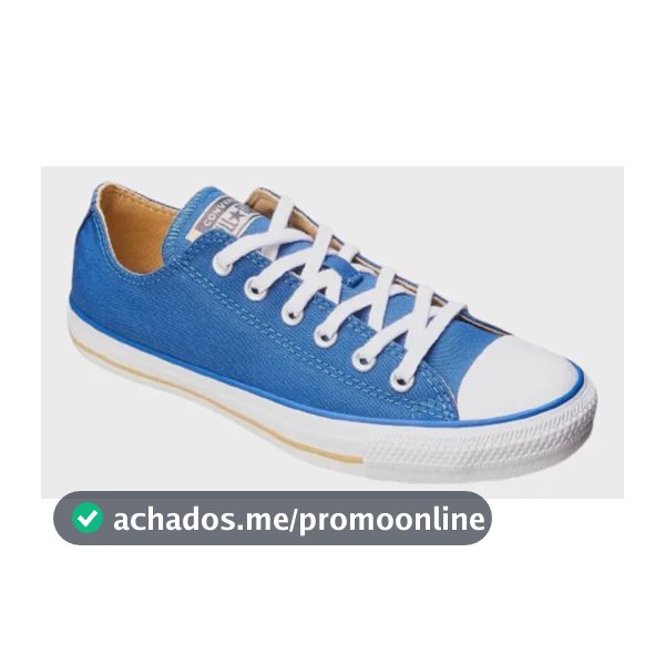 Tênis Converse Sem Gênero Taylor Ct1992 Curto T Ct1992000 Azul 02/caqui Fosco 02/branco Liso 38 Br