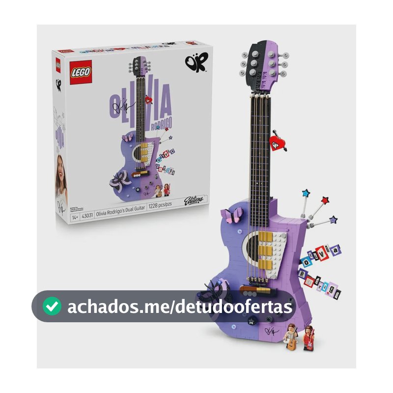 LEGO® Editions: A Guitarra Dupla de Olivia Rodrigo 43031