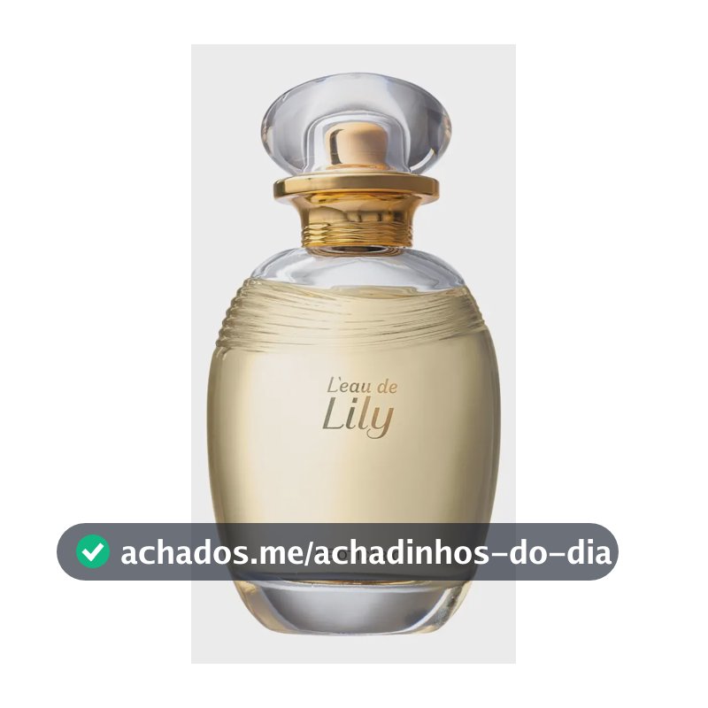 O Boticário L'eau De Lily Desodorante Colônia 75ml Volume da unidade 75 mL