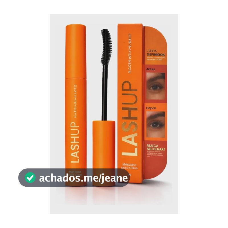 Máscara De Cílios Preto Volumizador Lashup Mari Maria Makeup Preto