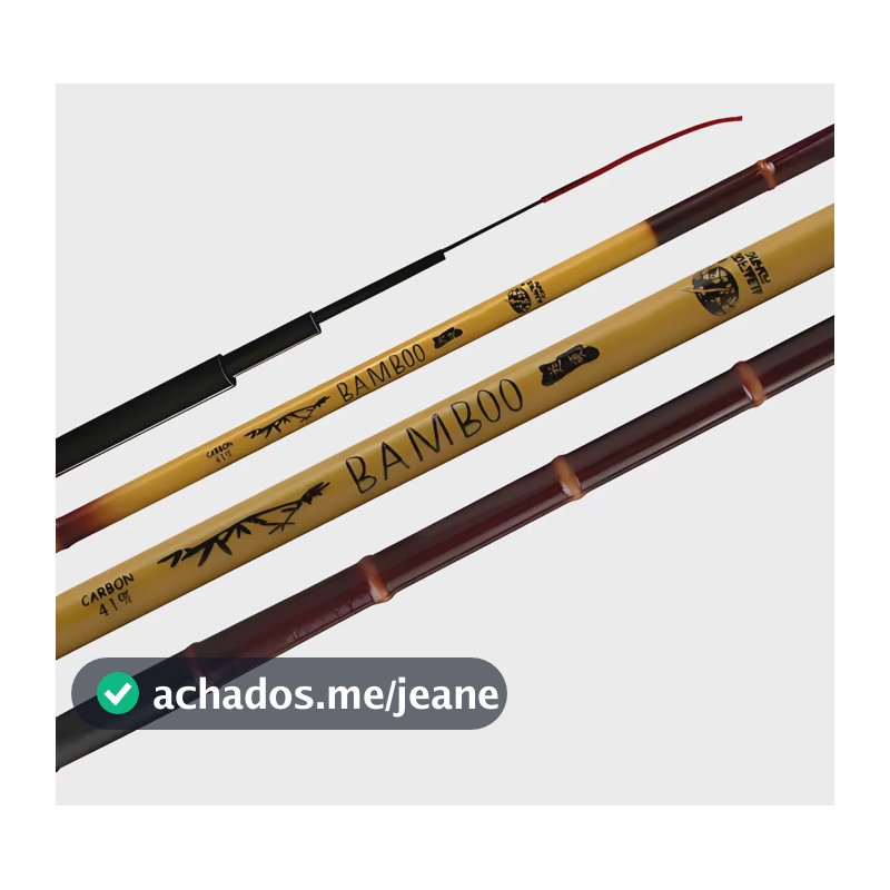 Albatroz Bamboo 240g vara de pesca telescópica 5m