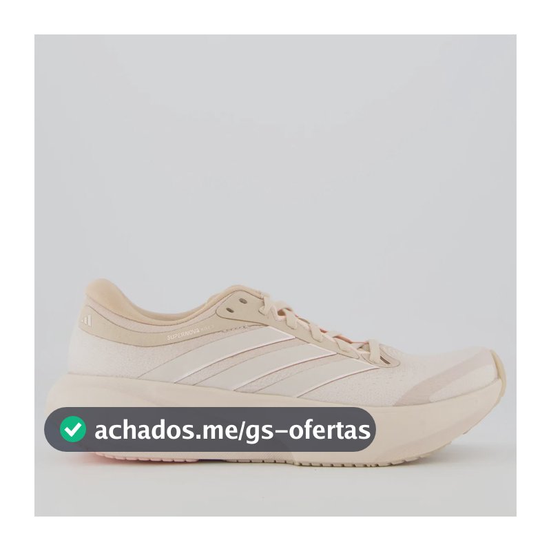 Tênis adidas Supernova Rise 3 Feminino Off White Branco - 37,0 Br