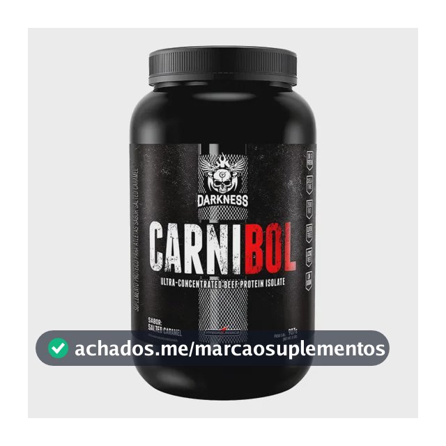 Carnibol Whey 900g Sabores - Darkness / Integralmédica