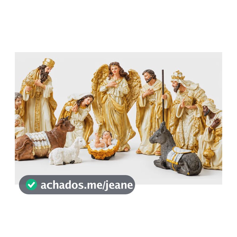 Presépio Natal 11 Peças 20cm Importado