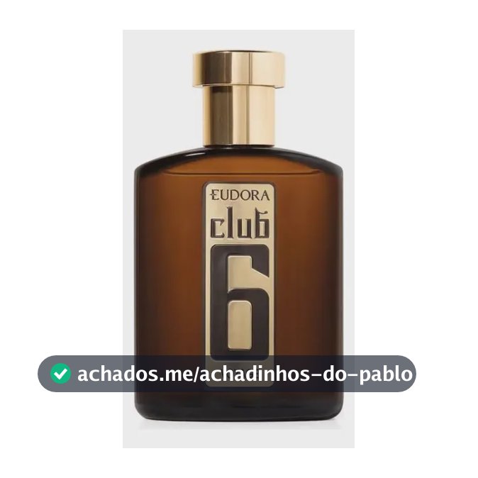 Club 6 Voyage Eudora Colônia Masculina 95ml