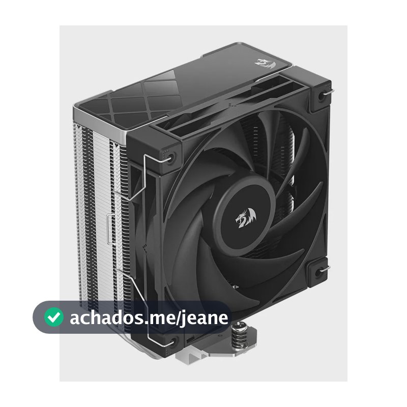 Air Cooler DeepCool AK400 RD Redragon Preto Intel e AMD