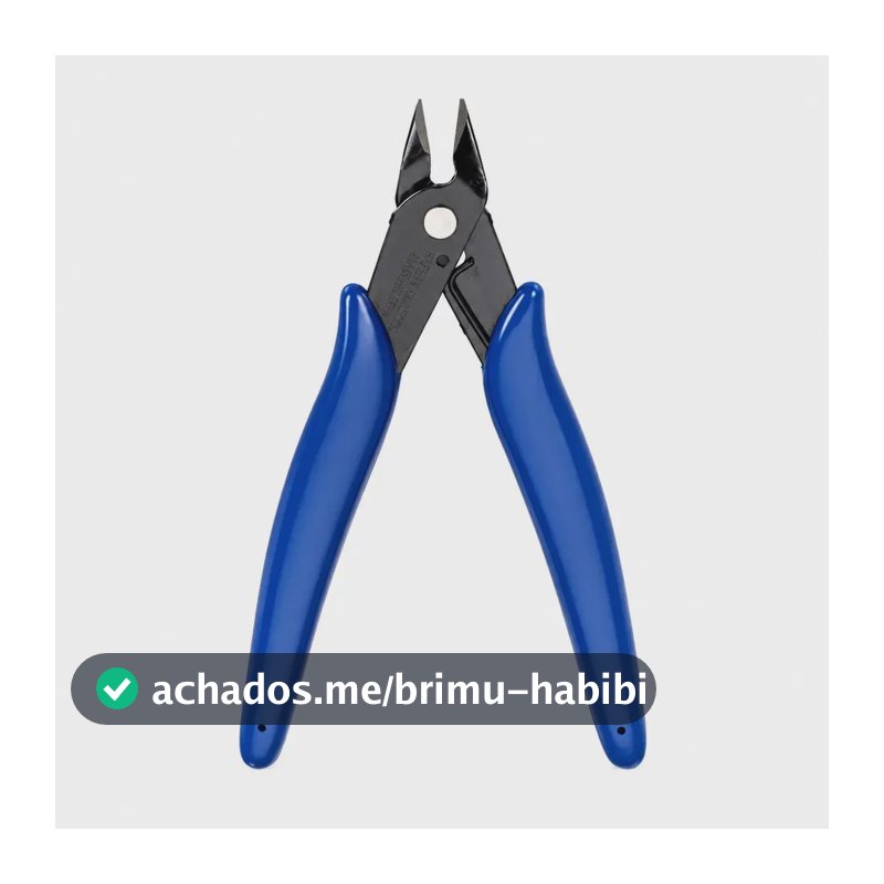 Alicates De Corte De Precisão P/ Eletrônica Pklk Cor Azul