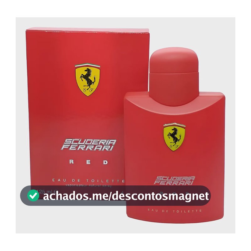 Perfume Ferrari Red Masculino Edt - 125ml