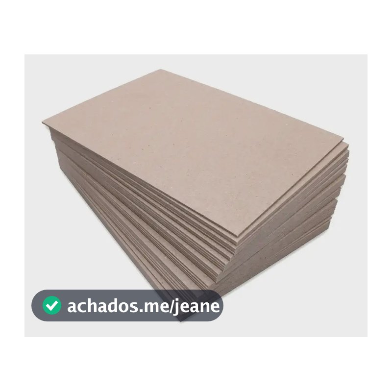 Papelão Holler 1,9mm A4 Para Cartonagem - 50 Placas