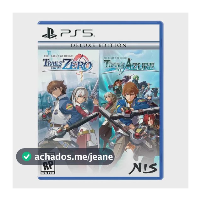 The Legend Of Heroes Trails From Zero E Azure Deluxe Ps5