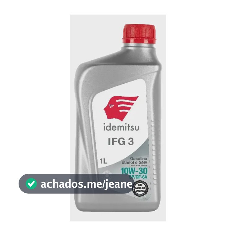 Óleo Motor Idemitsu 10w30 Sn Mineral 1l