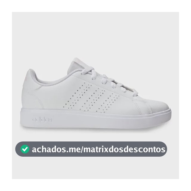 Tênis Feminino Advantage Base 2.0 adidas Branco Liso 36 Br
