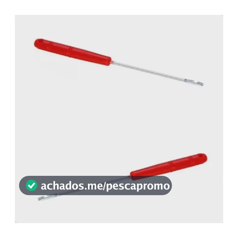Saca Anzol Tirar Anzol Da Garganta Do Peixe 14 Cm - 2 Peças