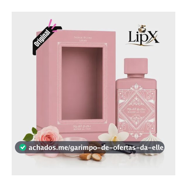 Perfume Árabe Badee Al Oud Noble Blush 100ML Original