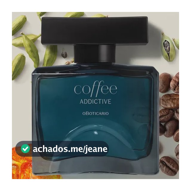 O Boticário Coffee Addictive Man Colônia 100ml Aromático Oriental