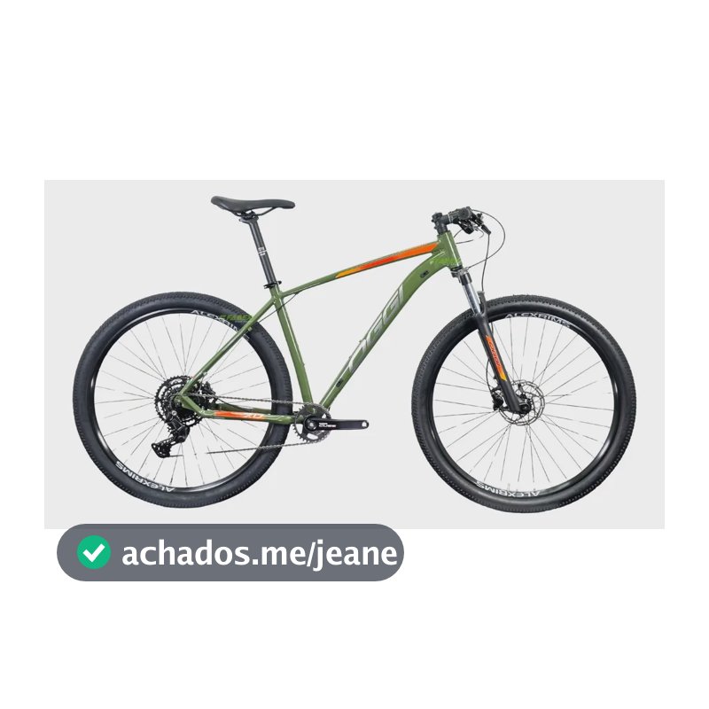 Bicicleta 29 Oggi Big Wheel 7.0 2026 Cues 9v Verde/laranja Tamanho Do Quadro 19