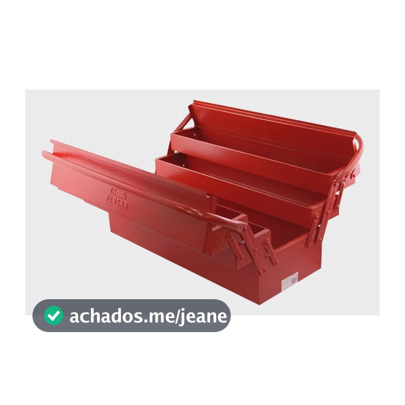 Caixa Ferramentas Aço 07 SANFONADA 50cm 5 Gavetas