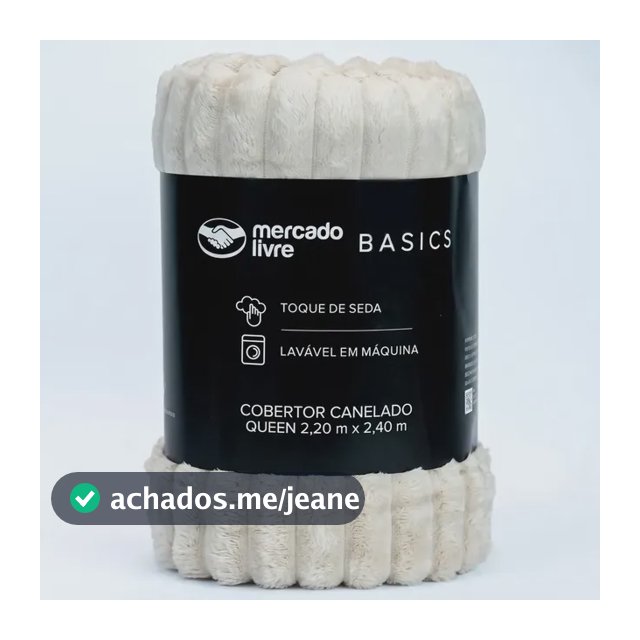Cobertor De Microfibra Canelado Casal Bege Toque De Seda Mercado Livre Basics