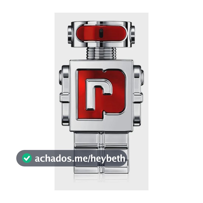 Perfume Masculino Rabanne Phantom In Red Parfum Elixir 150ml Âmbar Aromático Oud Recarregável
