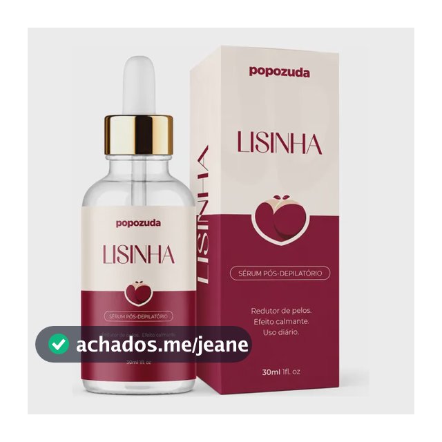 Lisinha Sérum Telocapil Reduz Pelos Corporais Pós Depilação