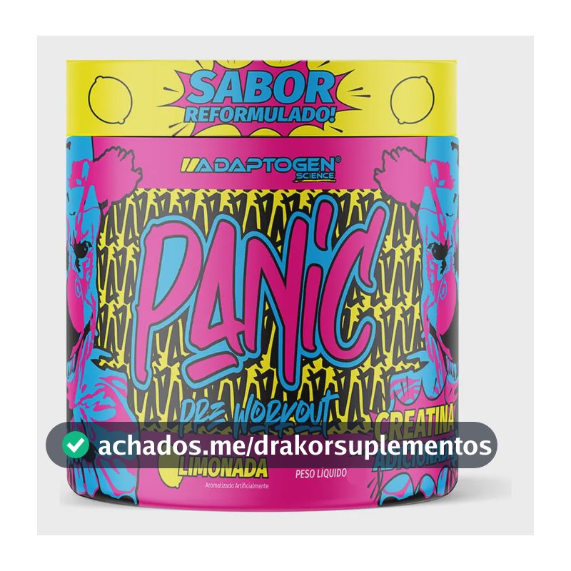 Creatina Adaptogen Science Super 4:1:1 em pó sabor Limonada x 150g