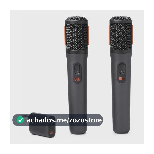 Jbl Partybox Wireless Mic - 2.4ghz Compativel As Partybox. Cor Preto