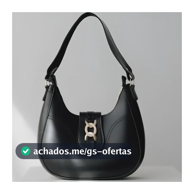 Bolsa Feminina Baguete Média De Ombro Estilosa Casual
