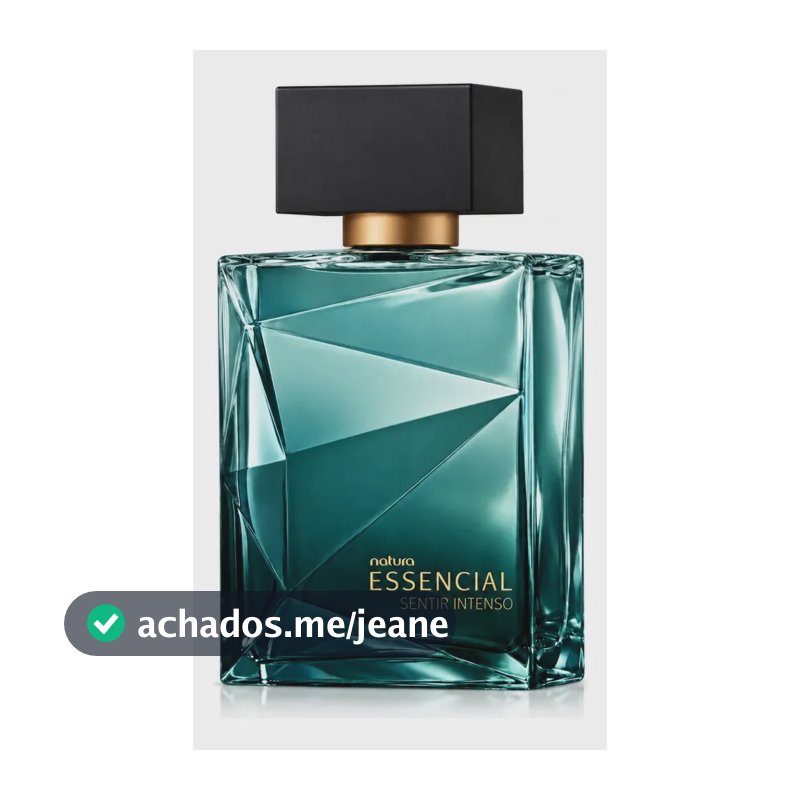 Deo Parfum Essencial Sentir Intenso Masculino - 100ml