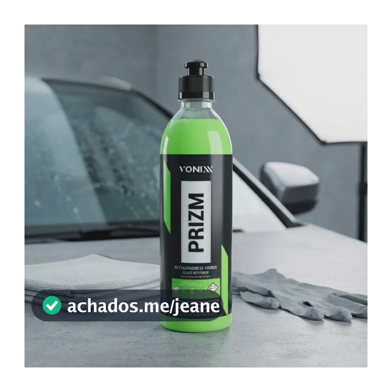 Prizm Restaurador Vidros Vonixx 500ml - Removedor De Chuva