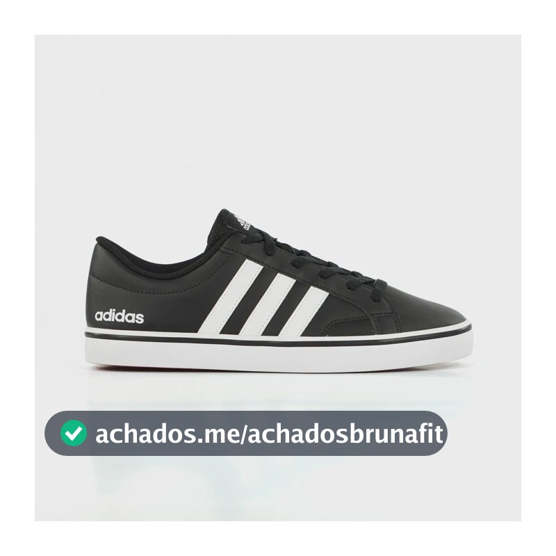 Tênis adidas Vs Pace 2.0 Skate Urbano Preto 42 Br