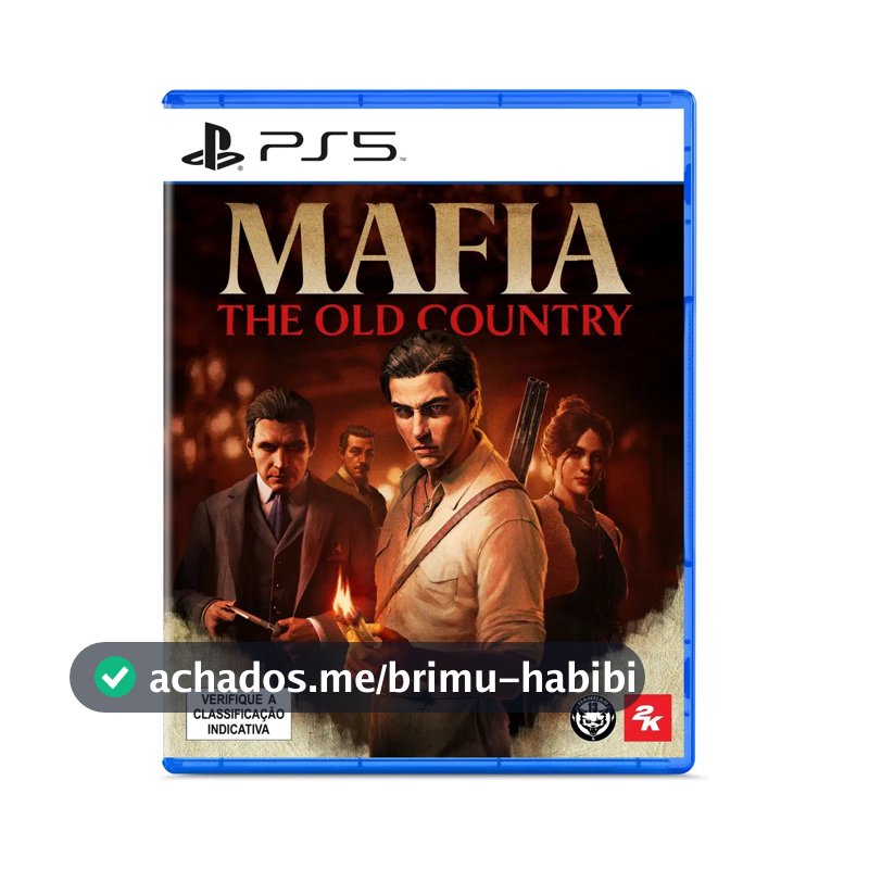 Jogo Mafia The Old Country para PlayStation 5 Mídia Física