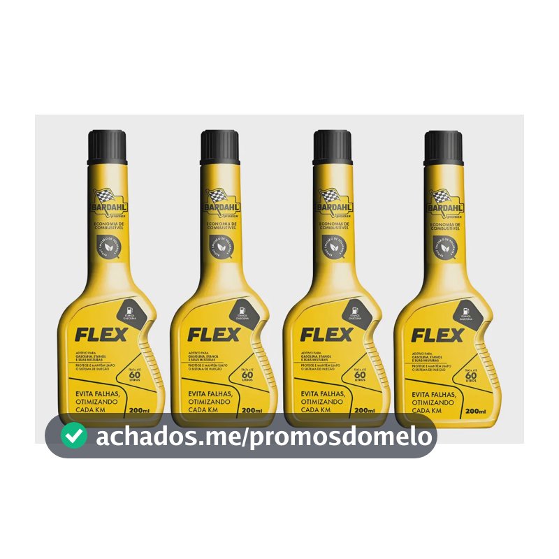 4 Aditivos Combustível Promax Flex 200ml Para Carros e Caminhonetes