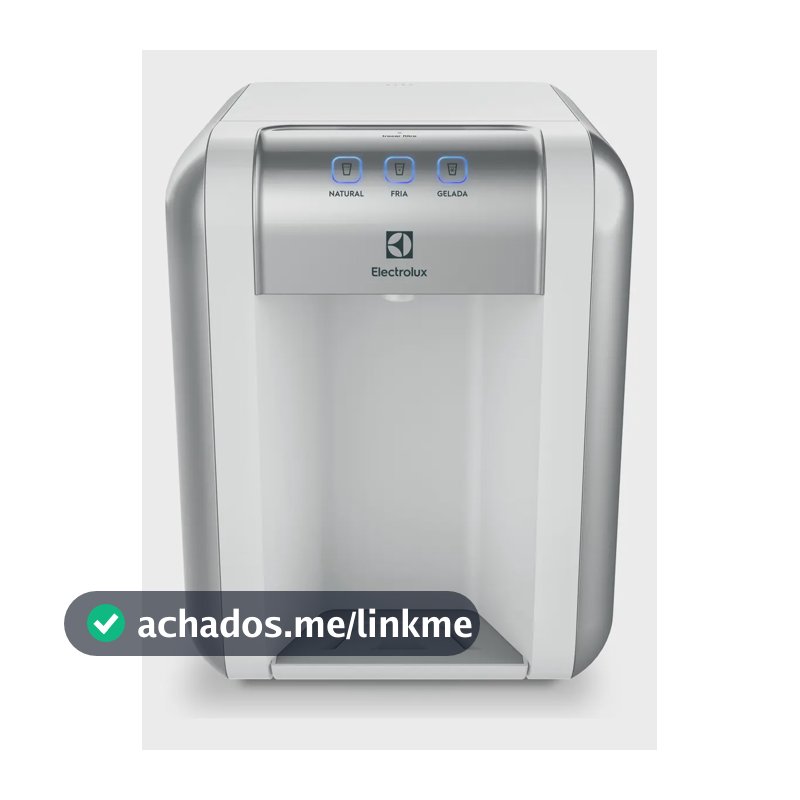 Purificador Electrolux Eletrônico Compacto Efficient Painel Digital Bivolt Branco PE11B Bivolt