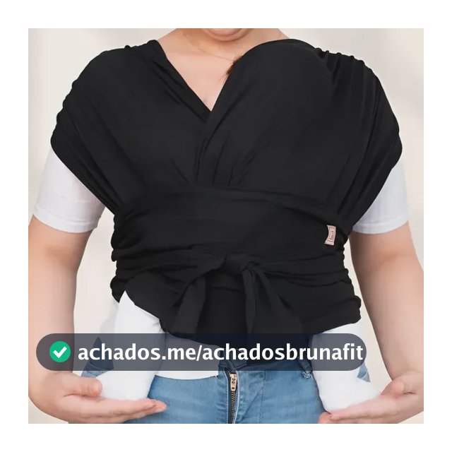 Promoção Do Mês Sling De Bebe Carregador Canguru De Vestir