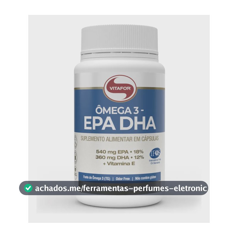 Suplemento Ômega 3 Epa Dha 60 Cápsulas Vitafor