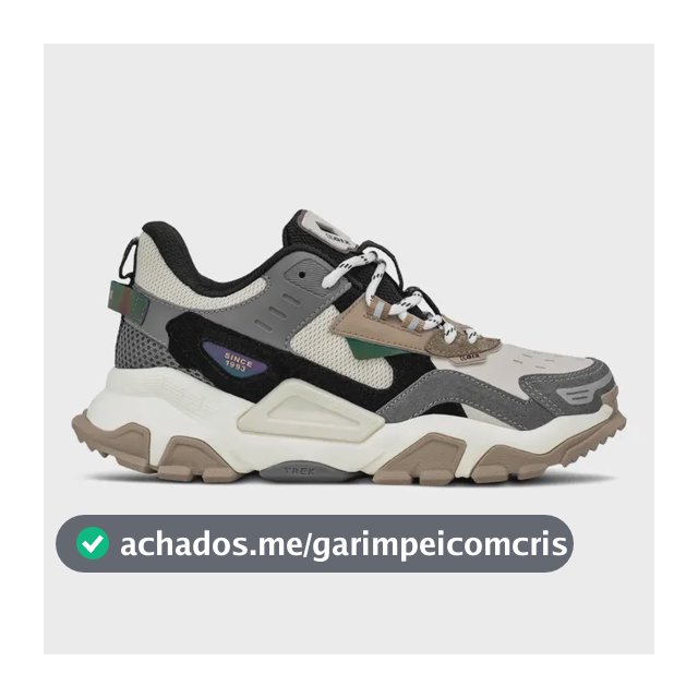 Tênis Qix Trek Original - Masc/fem - Todas As Cores + Nf Bege Grafite 38 Br