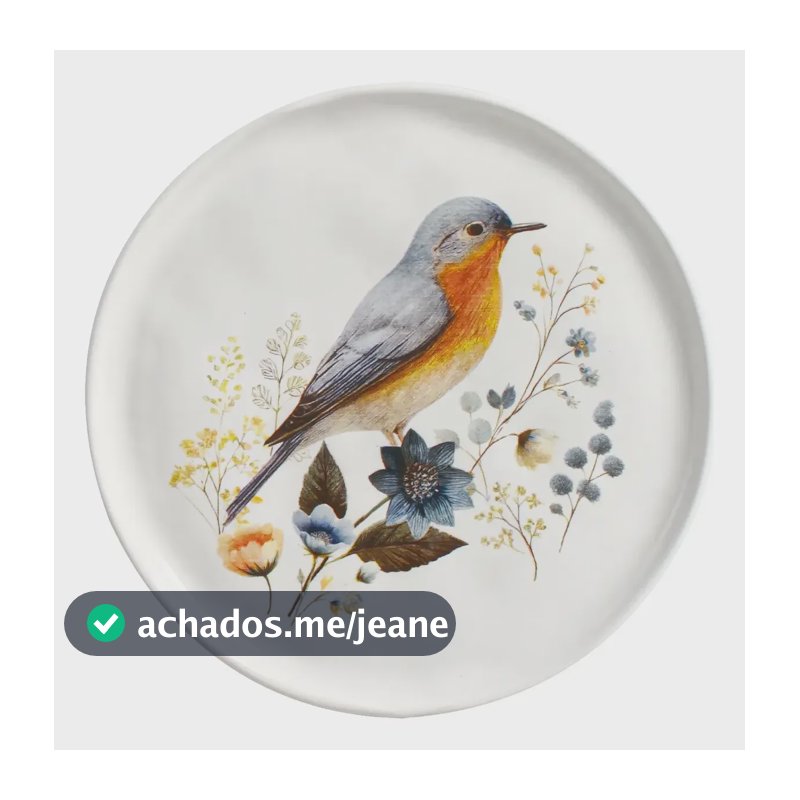 Jogo Pratos Sobremesa Bio Bella Latte Ø21,5cm - Porto Brasil