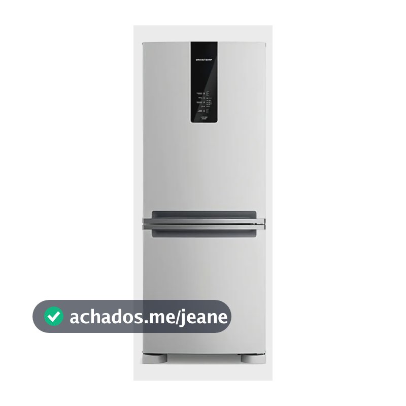 Geladeira Brastemp Frost Free Inverse 447l Branca- Bre57fb Cor Branco