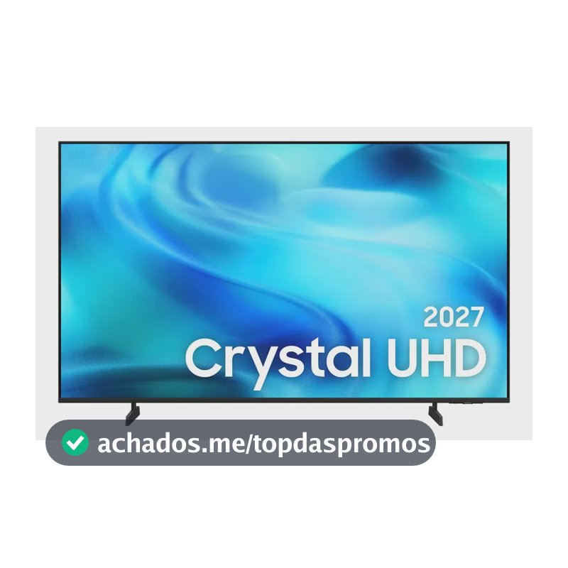 Samsung Smart TV 58" Crystal UHD 4K U8000H 26/2027, Vision AI Companion, Modo Estádio, Xbox Cloud Gaming