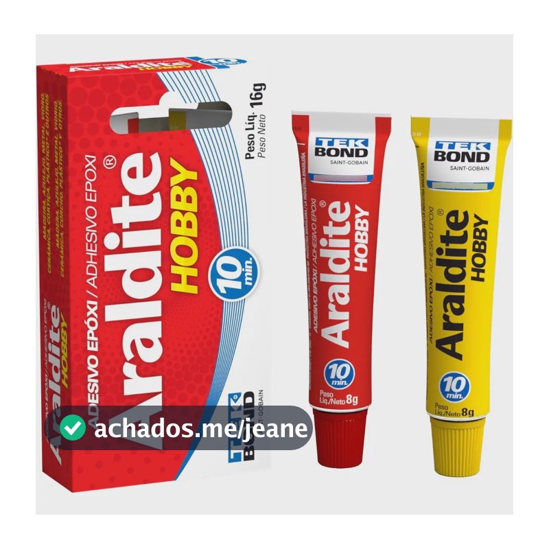 Tekbond Araldite Cola Epóxi Hobby 16g